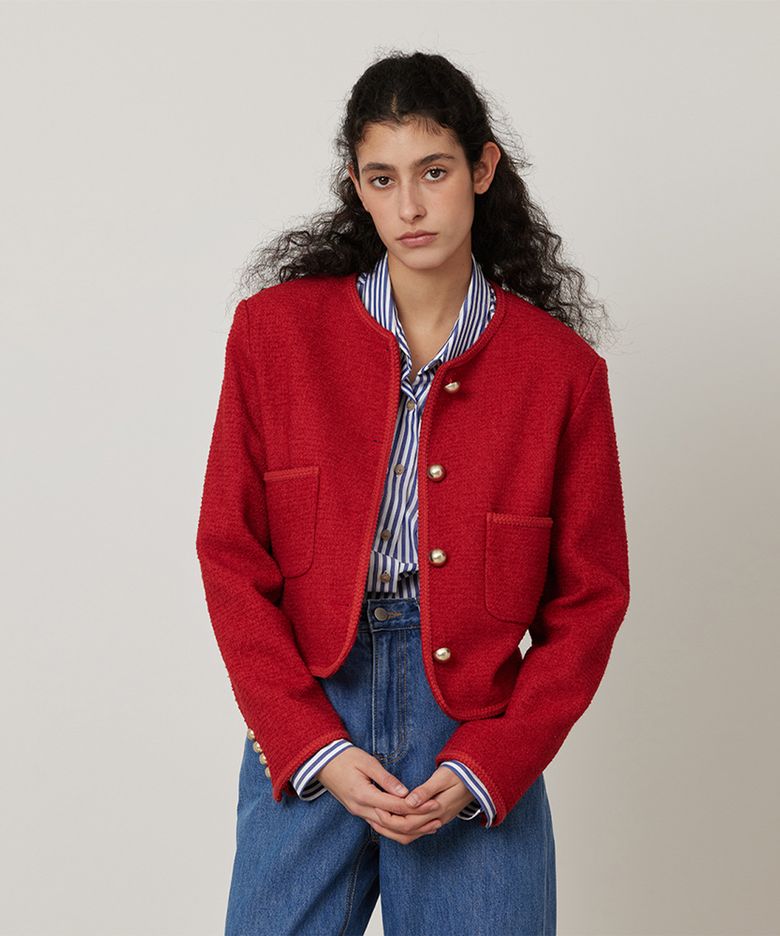 Spring Tapping Tweed Jacket