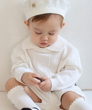 [BABY]리브카라니트 SET 아이보리