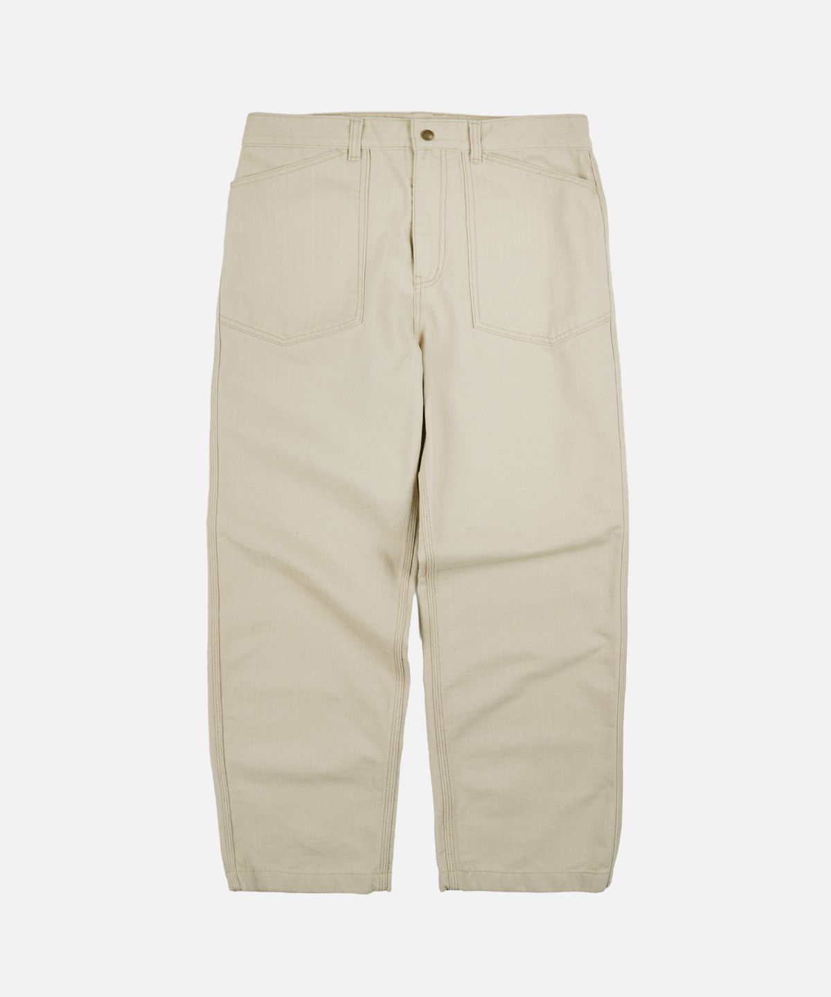 프리즘웍스(FRIZMWORKS) ARMY DENIM FATIGUE PANTS _ BEIGE
