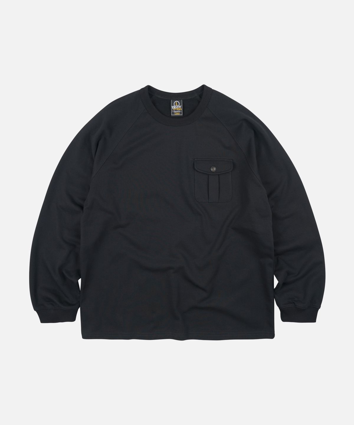프리즘웍스(FRIZMWORKS) ARMY POCKET LONG SLEEVE _ BLACK