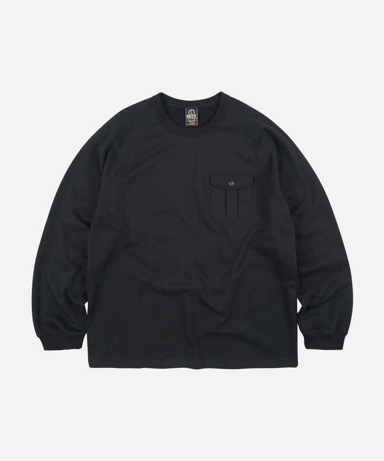 ARMY POCKET LONG SLEEVE _ BLACK