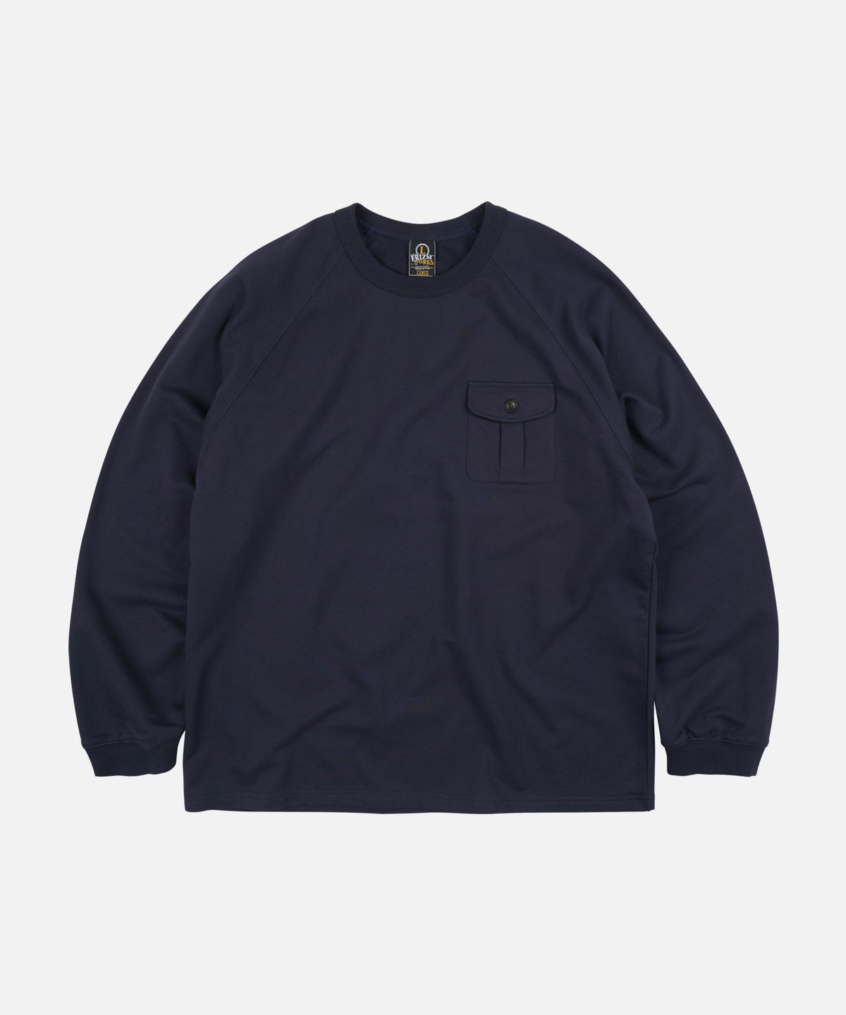 프리즘웍스(FRIZMWORKS) ARMY POCKET LONG SLEEVE _ NAVY