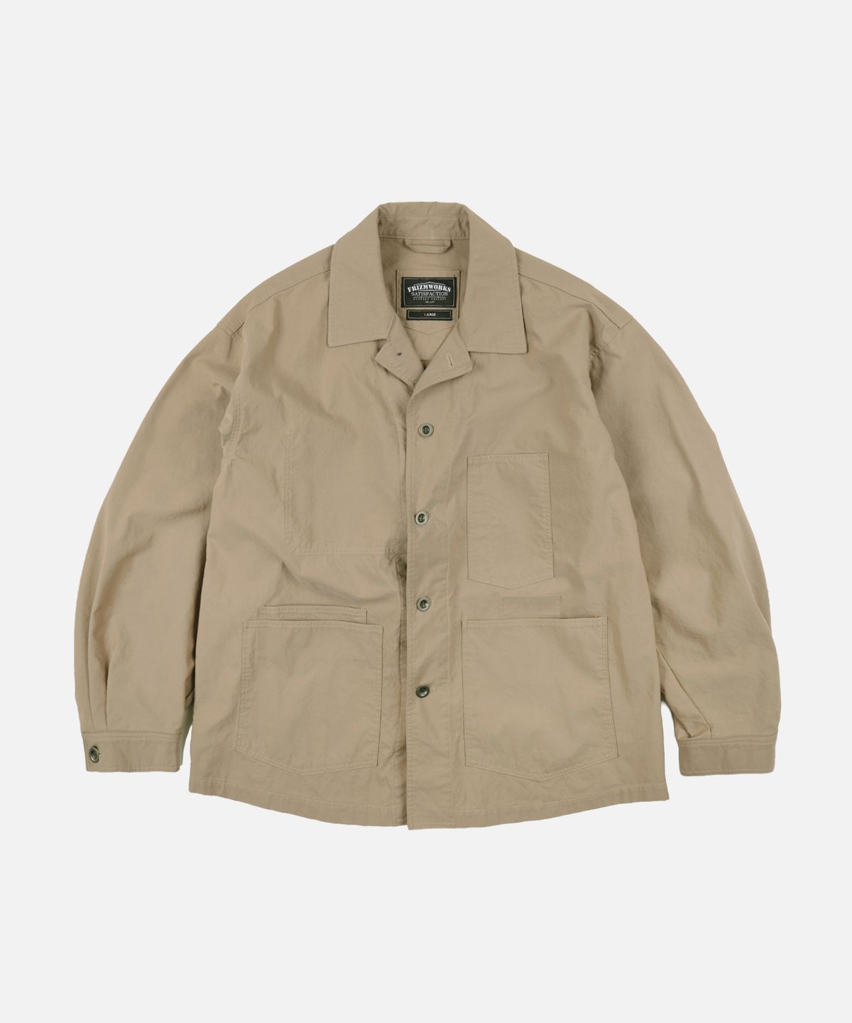 프리즘웍스(FRIZMWORKS) RELAXED COVERALL JACKET _ BEIGE