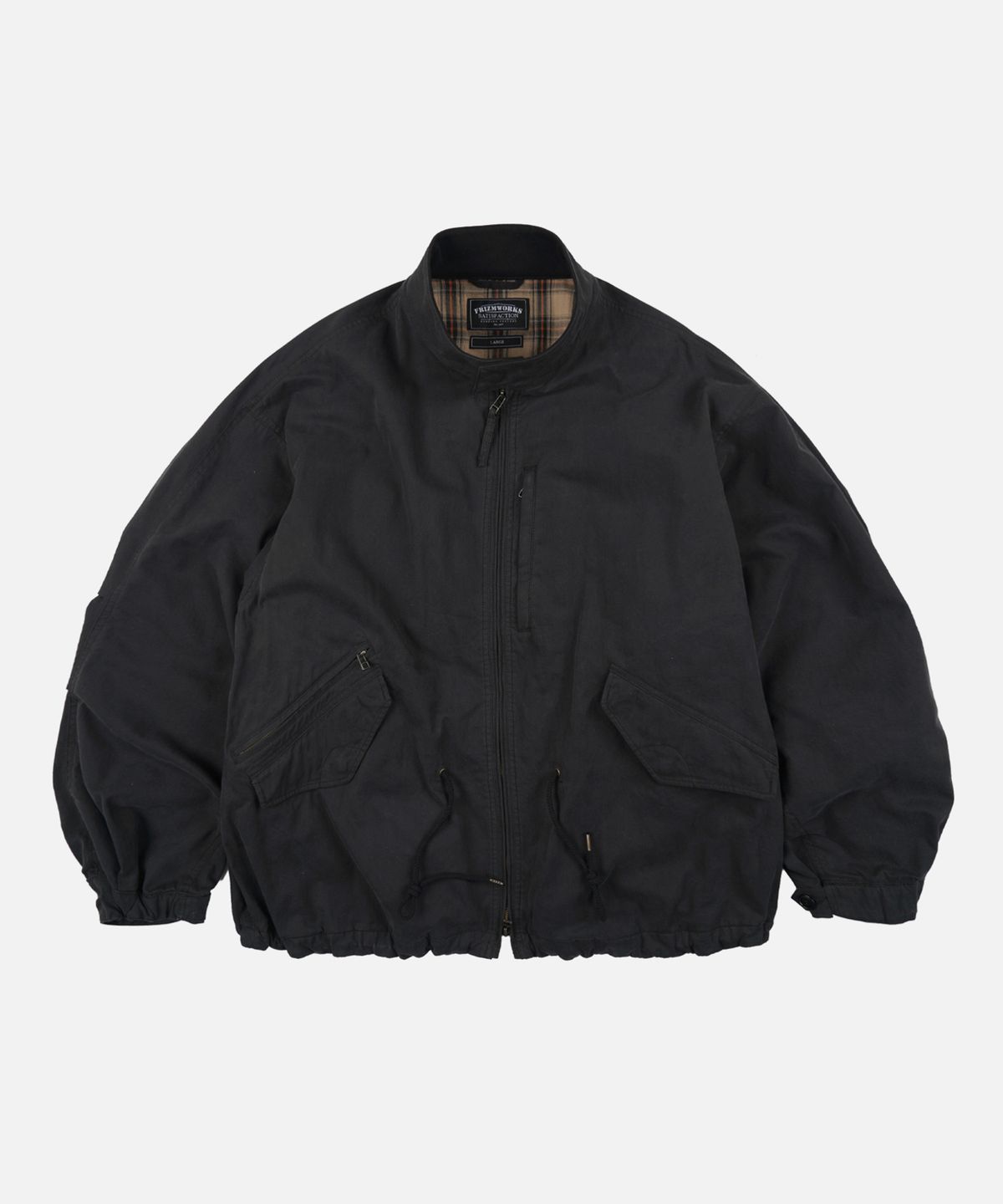 프리즘웍스(FRIZMWORKS) HARRINGTON M65 JACKET _ BLACK