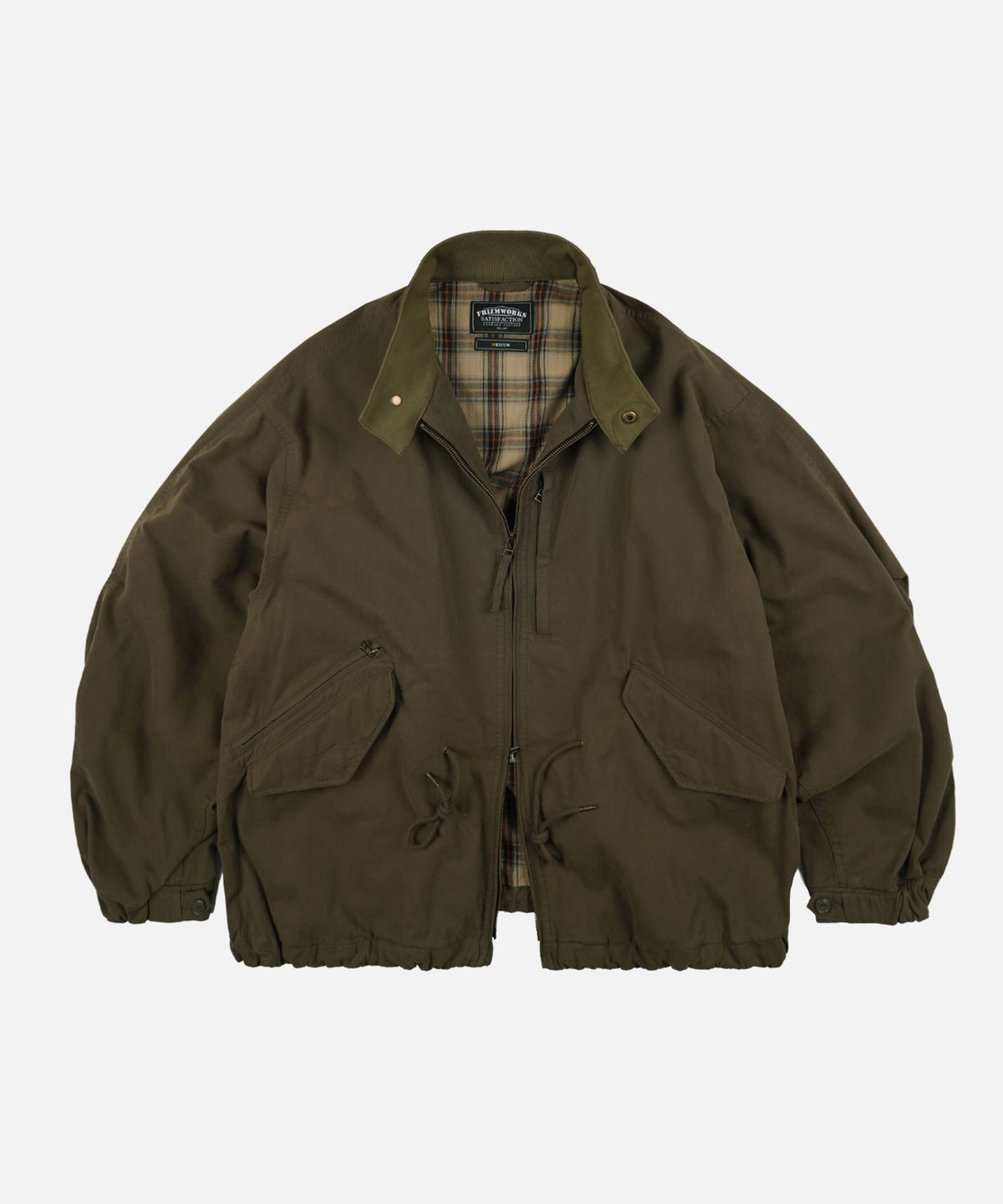 프리즘웍스(FRIZMWORKS) HARRINGTON M65 JACKET _ OLIVE