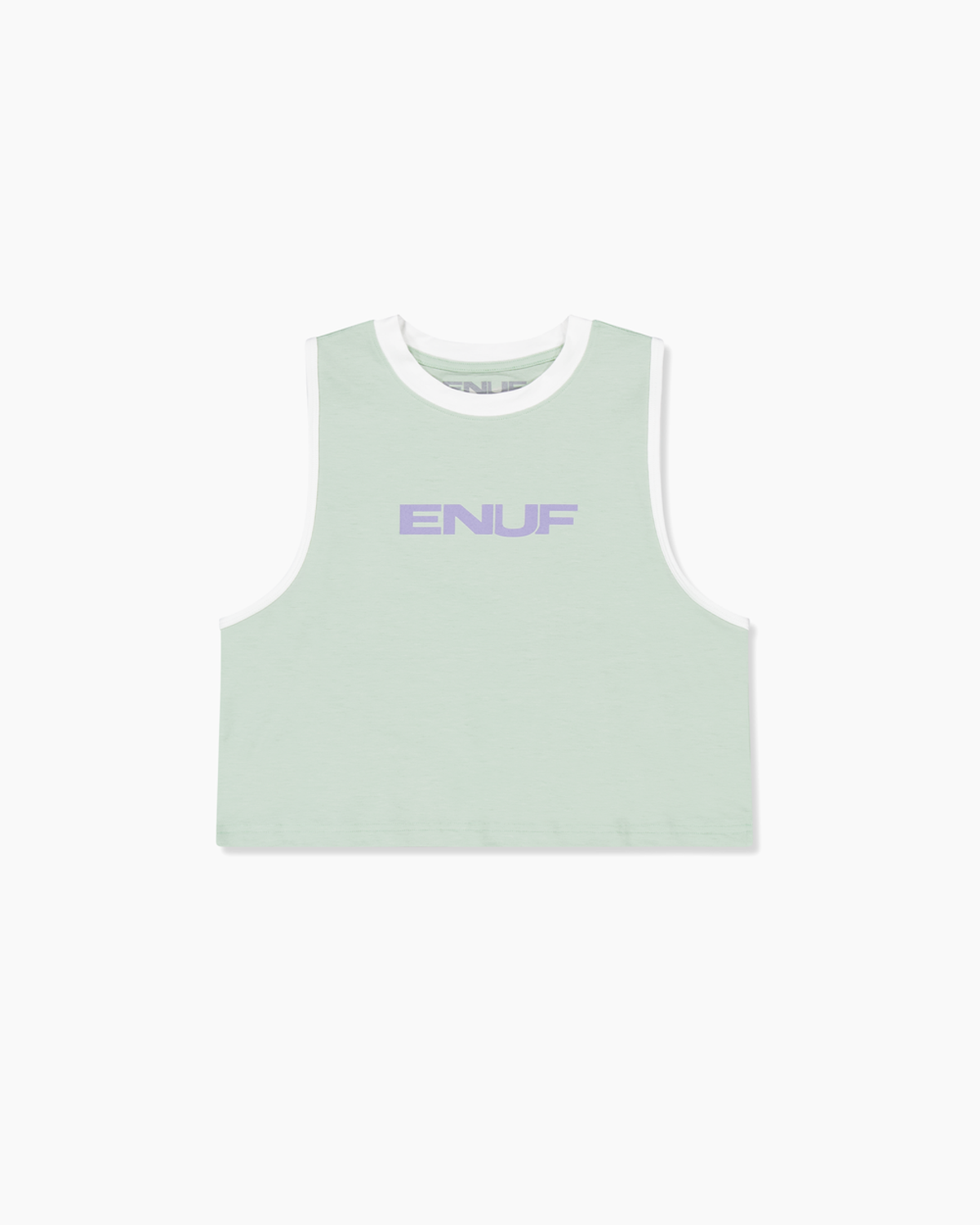 이너프(ENUF) ENUF 멜론레드 하트 민소매크롭