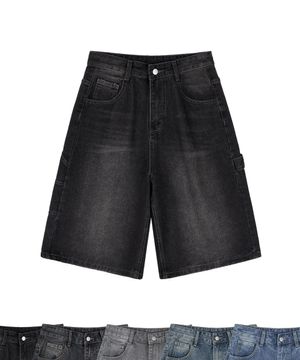 카펜더 와이드 데님 쇼츠 - (5컬러)