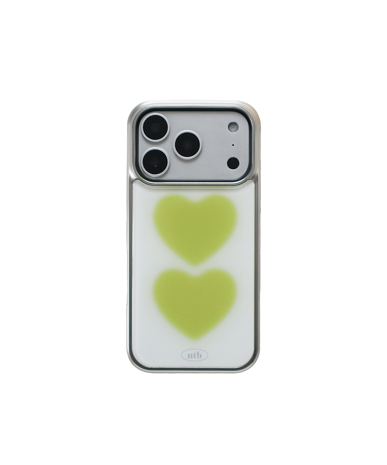 heart to heart epoxy case(올리브)[+맥세이프][아이폰/갤럭시]