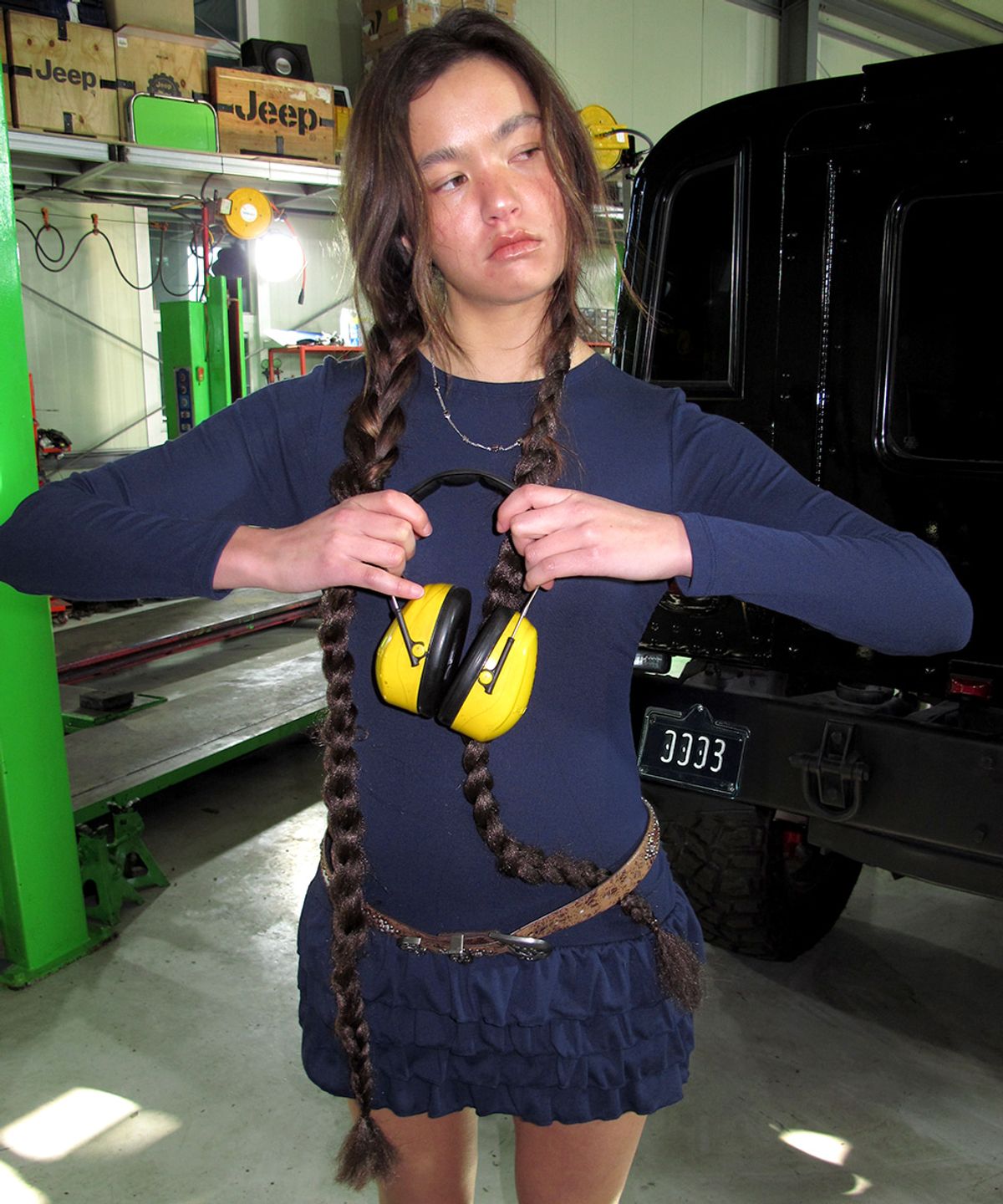 센토르(CENTAUR.KR) SLIM CANCAN MINI ONE PIECE_NAVY