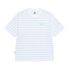 N262UTS030 스트라이프 세미오버핏 포켓 반팔 티셔츠 MINT