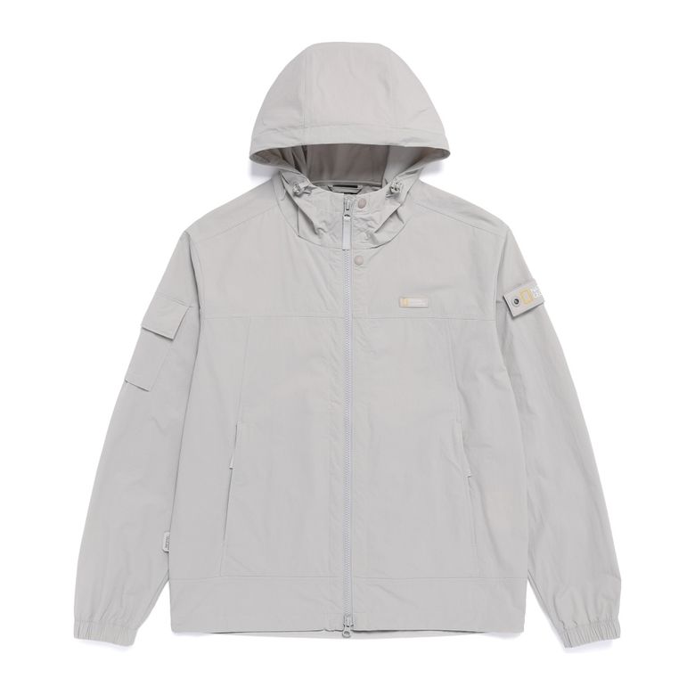 N262UFT940 아델리 냉감 스트레치 세미오버핏 후드 풀집업 점퍼 L/GREY