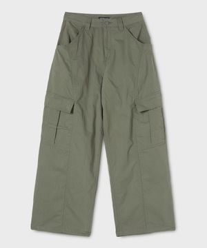 Wide Cargo Pants(F) / WHTAG2313F