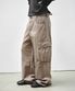 레인저 유틸리티 워시드 카고 팬츠_베이지