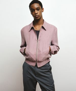 플루이드 스윙탑 자켓 (애쉬핑크)