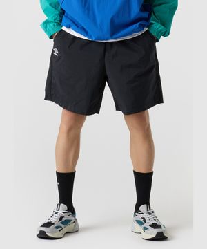 팝러쉬 컬러블럭 4.5부 반바지 블랙 UR121CHP35