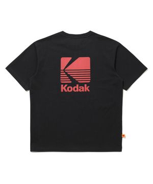 빅로고 코튼 반팔 티셔츠 BLACK