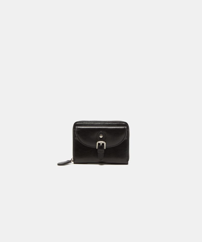 Bottony Buckle Middle Wallet_RCWEX26141BKX
