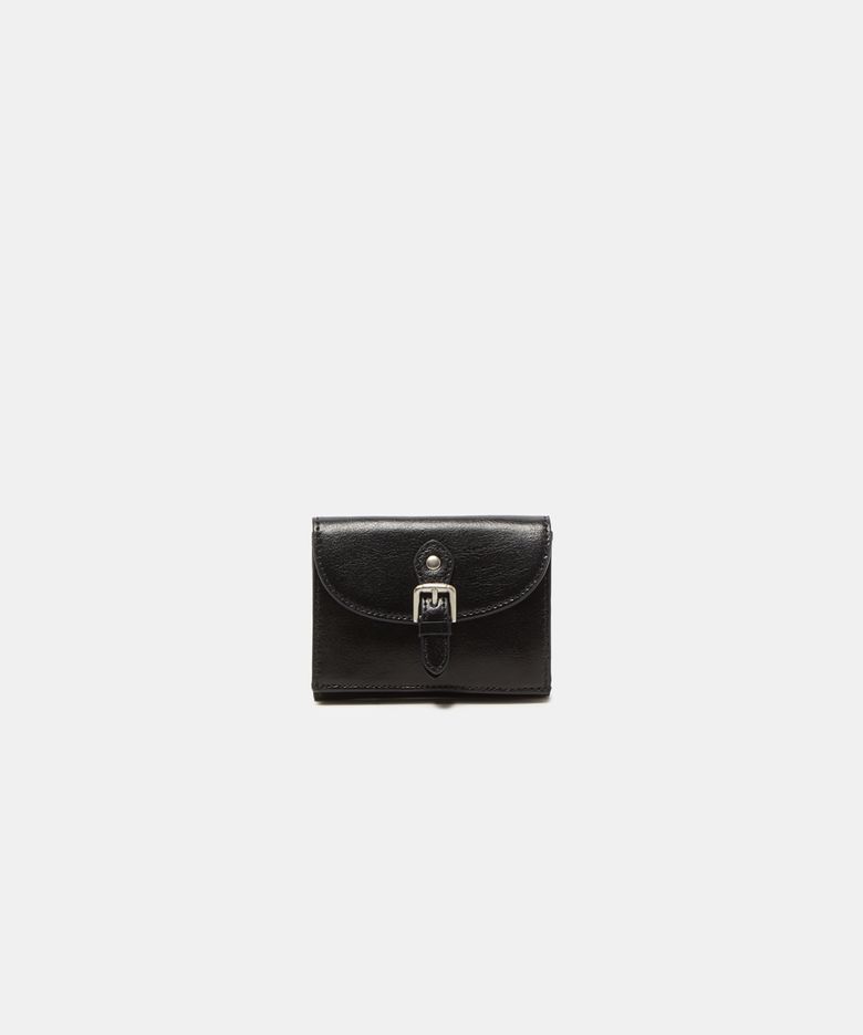 Bottony Buckle Half Wallet_RCWFX26143BKX