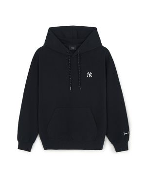 카리나 X MLB 오버핏 후드티 NY (Black)