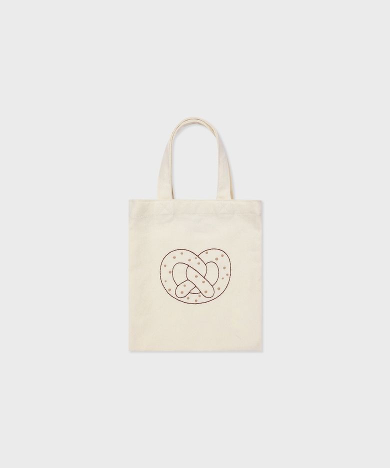 mini bag pretzel ivory