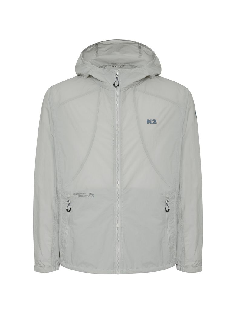 KTR 트라이스톤(TRISTONE) 바람막이 자켓_SHIMMER GREY