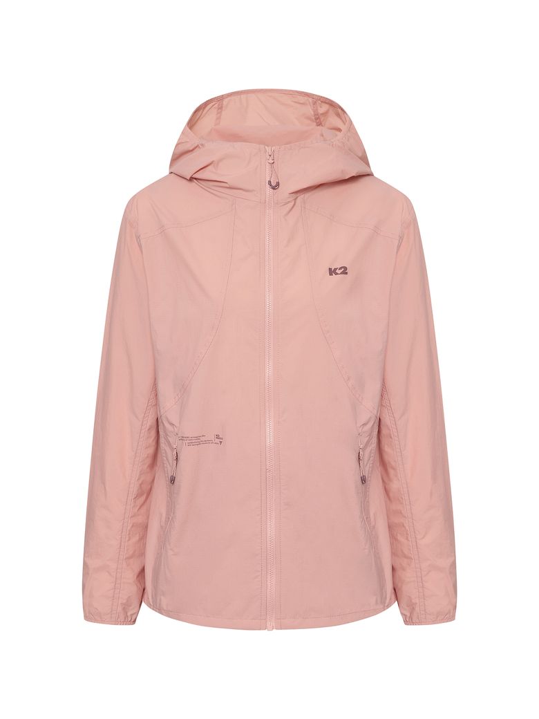 KTR 트라이스톤(TRISTONE) 바람막이 자켓 W_SOFT PINK