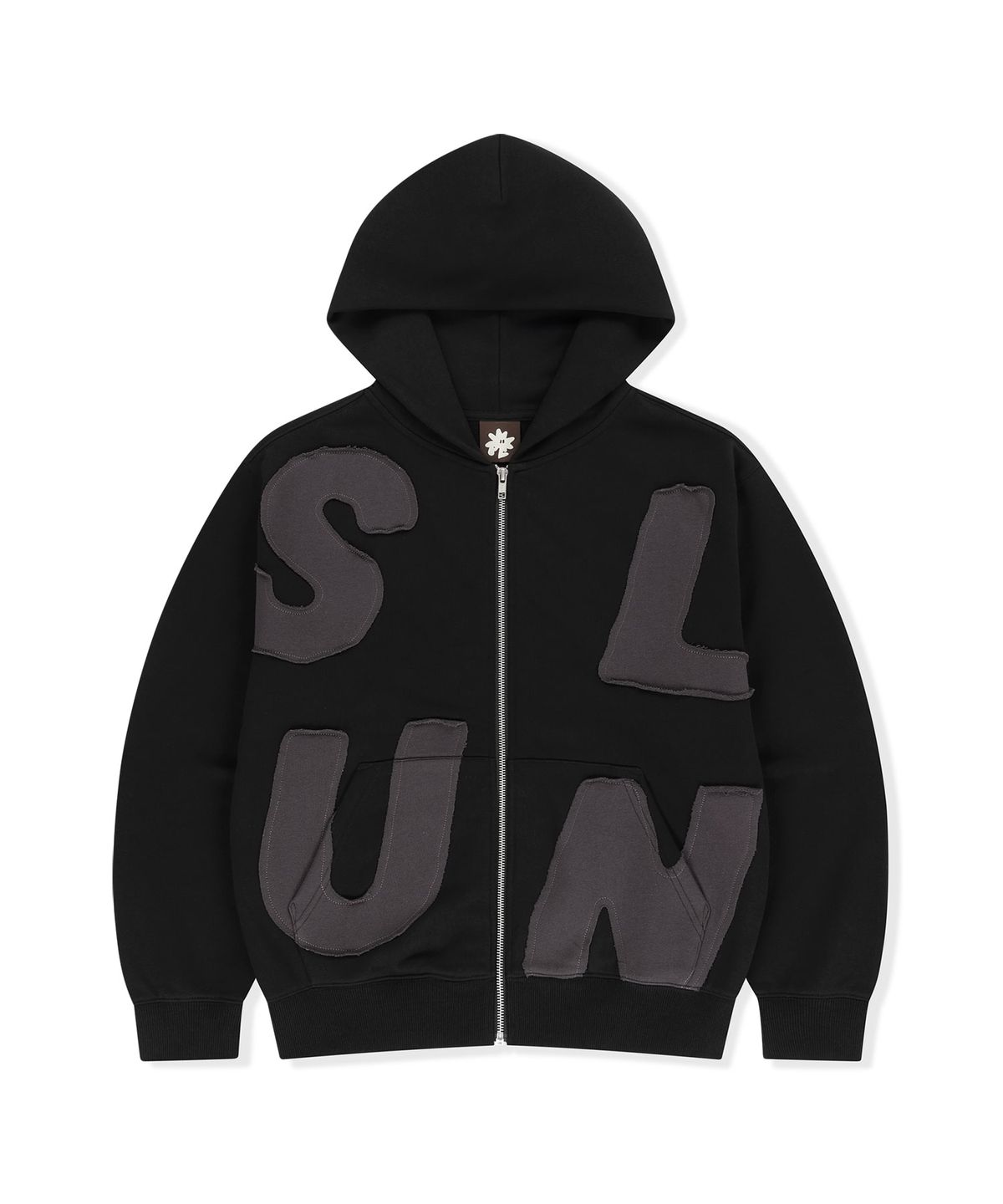 썬러브투어(SUNLOVETOUR) Capital Zip Up Hoodie Black