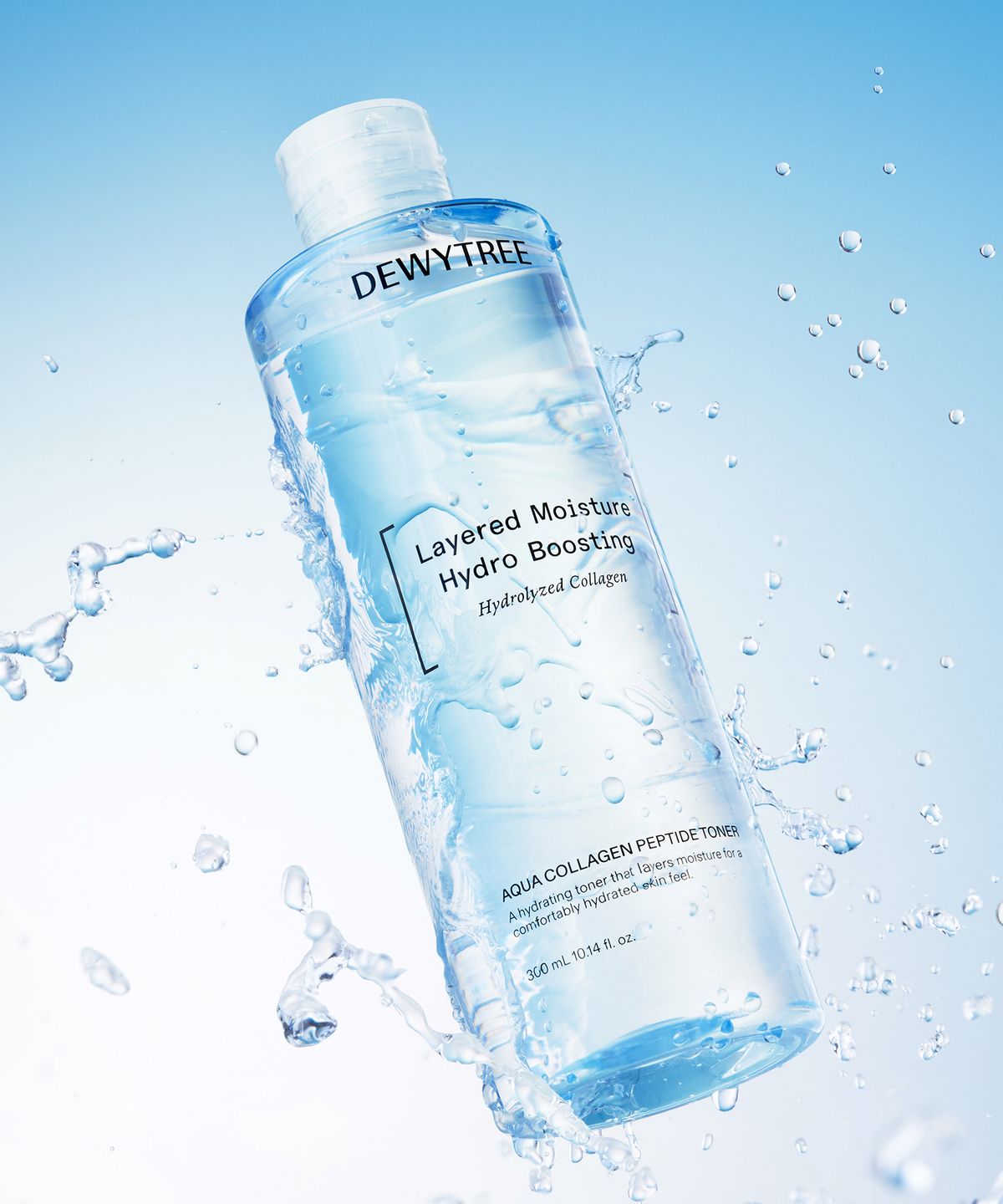 듀이트리(DEWYTREE) 아쿠아 콜라겐 펩타이드 토너 300ml