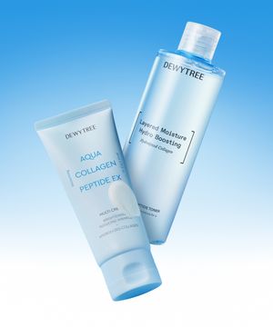 아쿠아 콜라겐 펩타이드 토너 300ml + 크림 80ml 세트 (토너 9ml 증정)