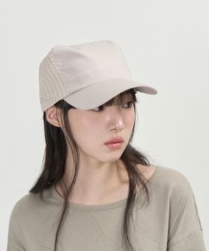 W 스카프 타이드 캡 (IVORY)