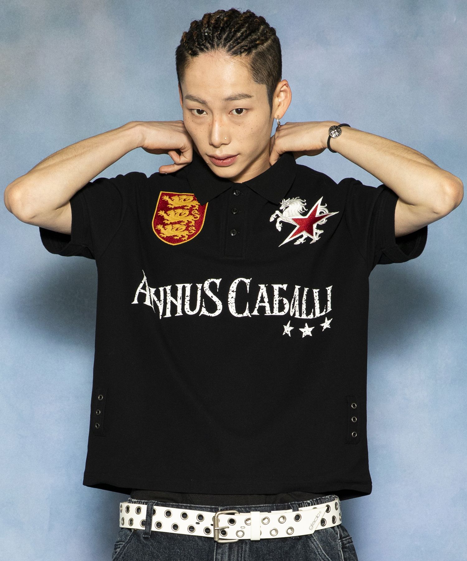 GAC035 빈티지 써머 후드 바라클라바 (BLACK) source detail 56