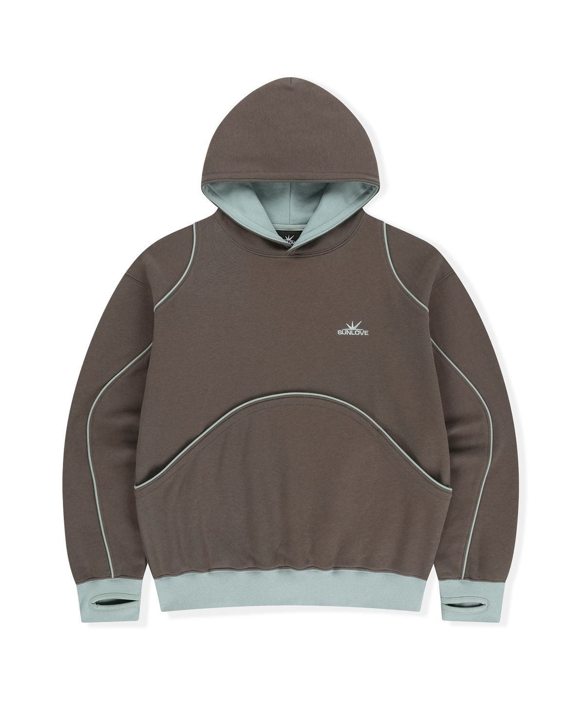 썬러브투어(SUNLOVETOUR) Crescent Hoodie Taupe