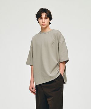 [컬렉션] 라울뒤피 엠브로이드 티셔츠 베이지 BI3TS323BE