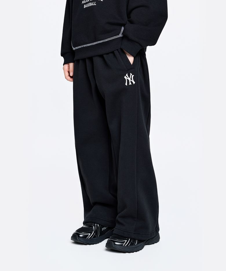 베이직 메가 와이드 팬츠 NY (Black)