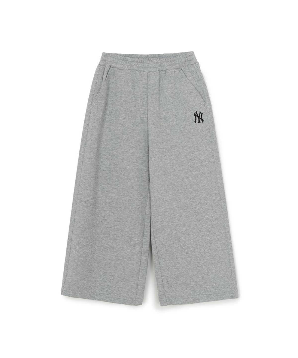엠엘비 키즈(MLB KIDS) 베이직 메가 와이드 팬츠 NY (Melange Grey)