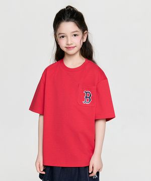 스트릿 베이직 클래식쿠퍼스 로고 티셔츠 BOS (Red)