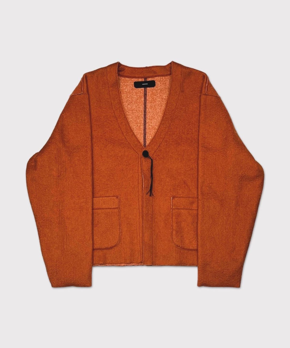 마이너스(MINUS) Cut Off 1B Cardigan(NEEDLE SHAGGY MOHAIR) - EXISTENCE