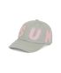 Cut Off Capital Cap Grey/Pink