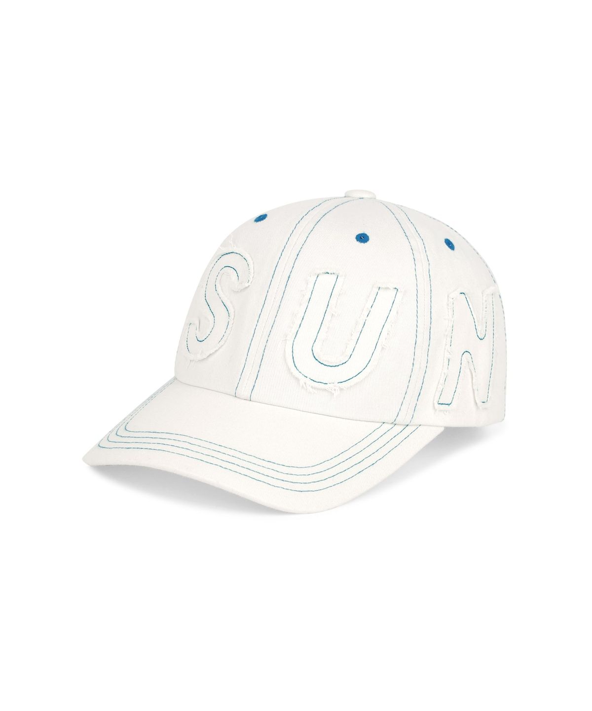 썬러브투어(SUNLOVETOUR) Cut Off Capital Cap White