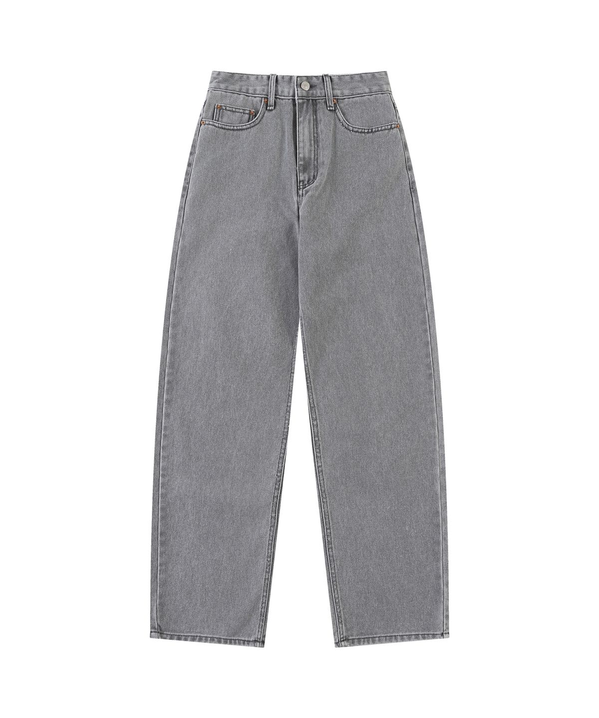시야쥬(SIYAZU) SIJN6111 발란스 커브드 컬러 데님_Vintage gray