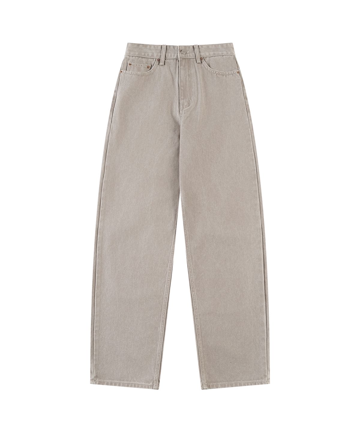 시야쥬(SIYAZU) SIJN6111 발란스 커브드 컬러 데님_Vintage beige