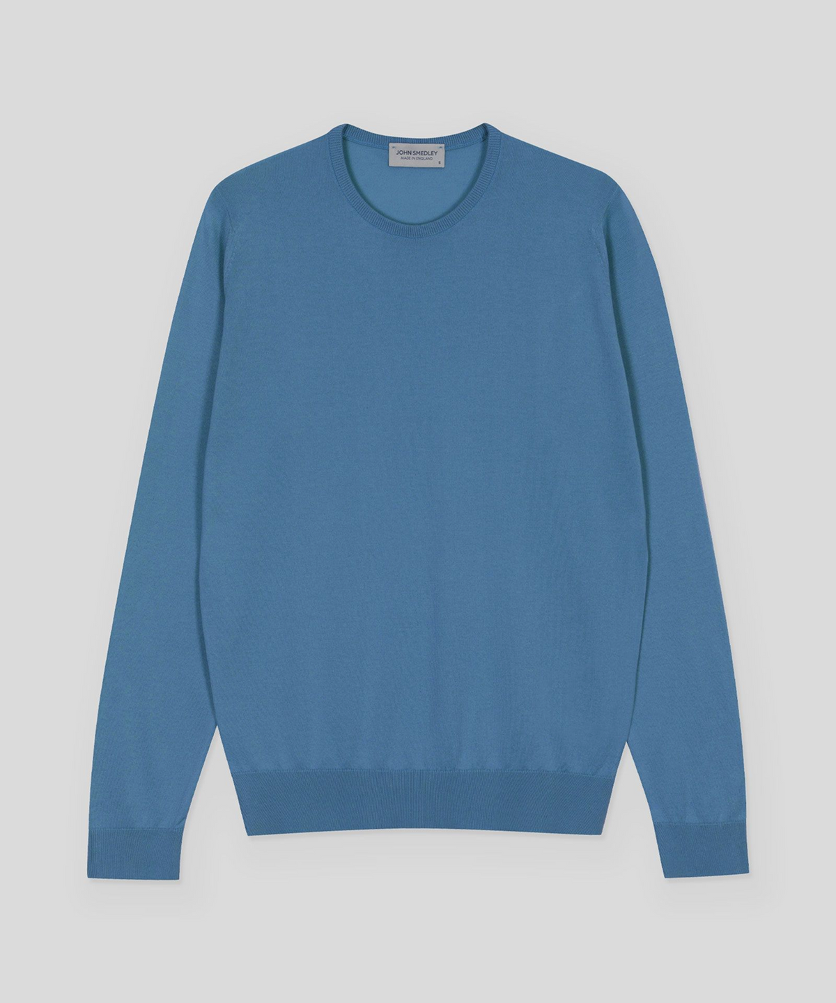 존 스메들리(JOHN SMEDLEY) HATFIELD Sea Island Cotton Round Neck Seasonal 10 Colors