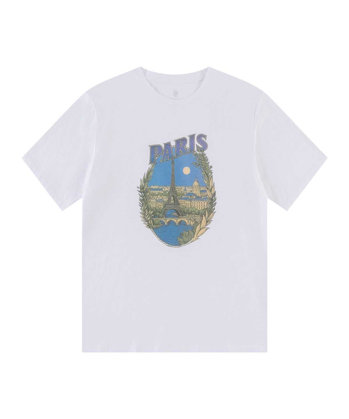 시야쥬(SIYAZU) SITP5262 PARIS 반팔 티셔츠_White