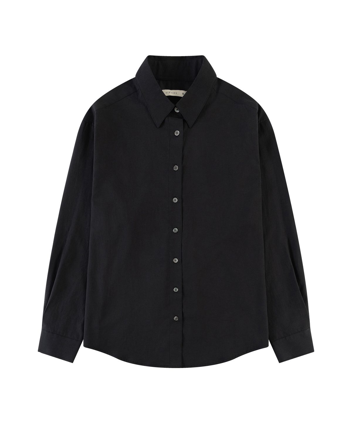 시야쥬(SIYAZU) SITP5258 루즈 핏 리에르 셔츠_Black