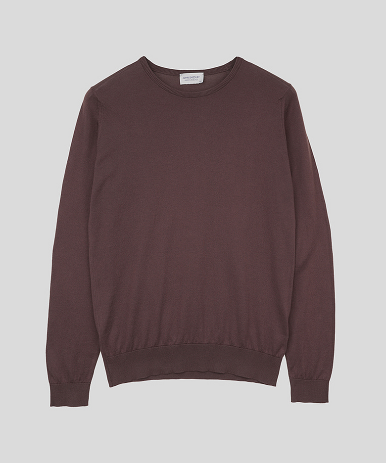 HATFIELD Sea Island Cotton Round Neck Heritage 10 Colors