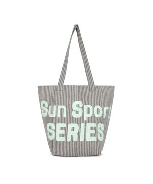 SSS Cotton Tote Grey Stripe