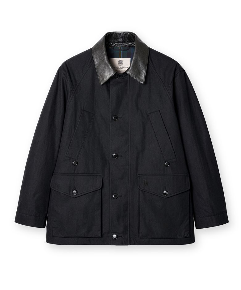 Waxed Hunting Jacket (BLACK)