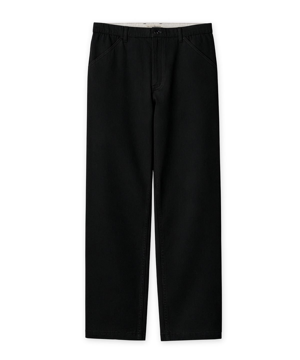 에든버러클럽(EDINBURGH CLUB) REGULAR-FIT CHINO PANTS (BLACK)