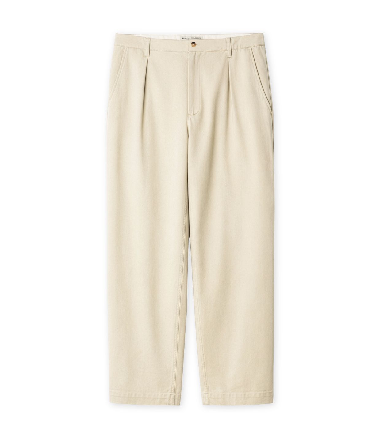 에든버러클럽(EDINBURGH CLUB) ONE-TUCK CHINO PANTS (BEIGE)