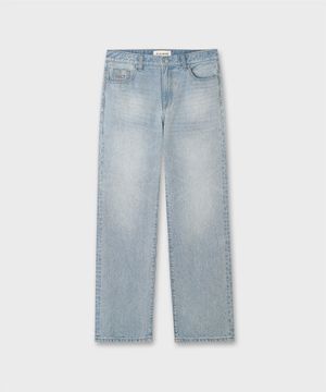 스트레이트 데님팬츠 T12 라이트블루